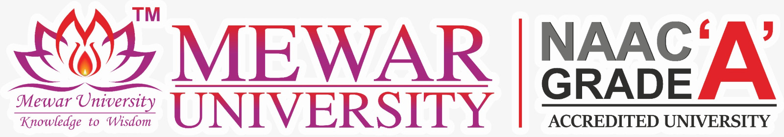 Mewar University Logo
